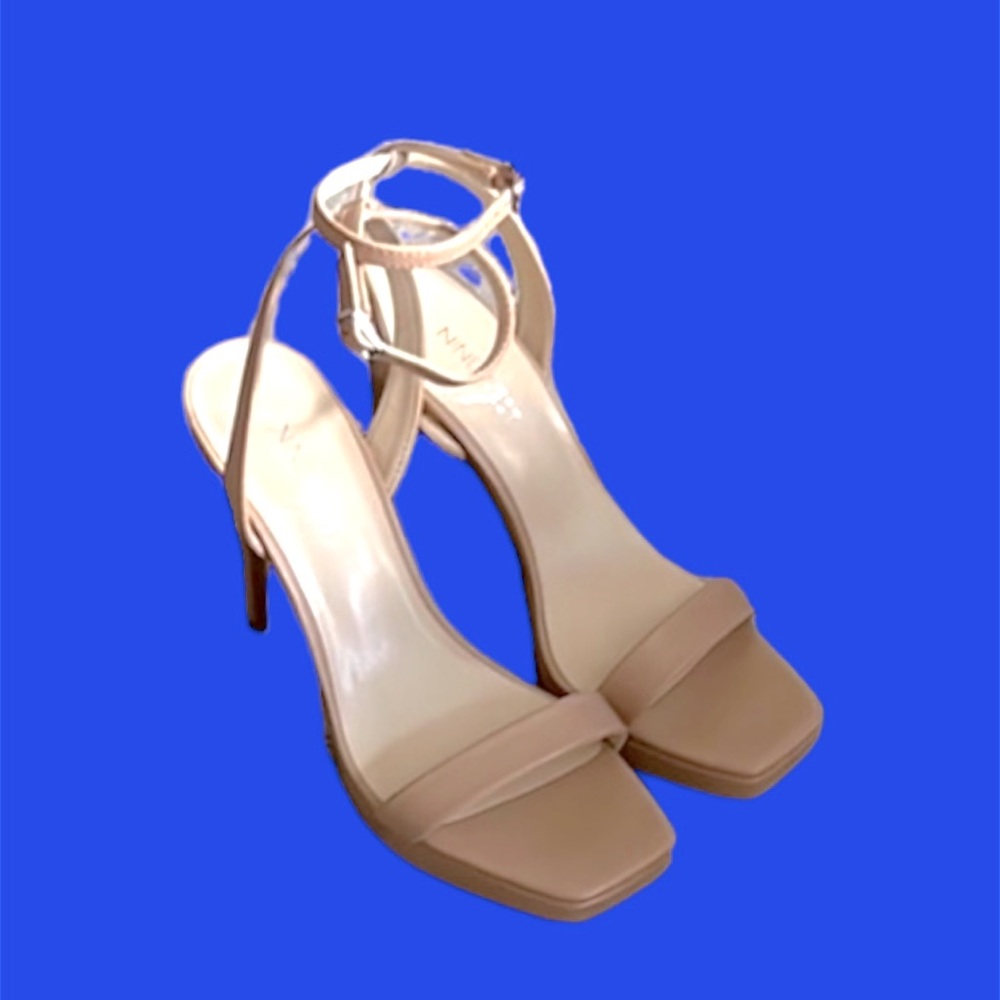 Nine West Gently Used Summer Stilettos in Latte